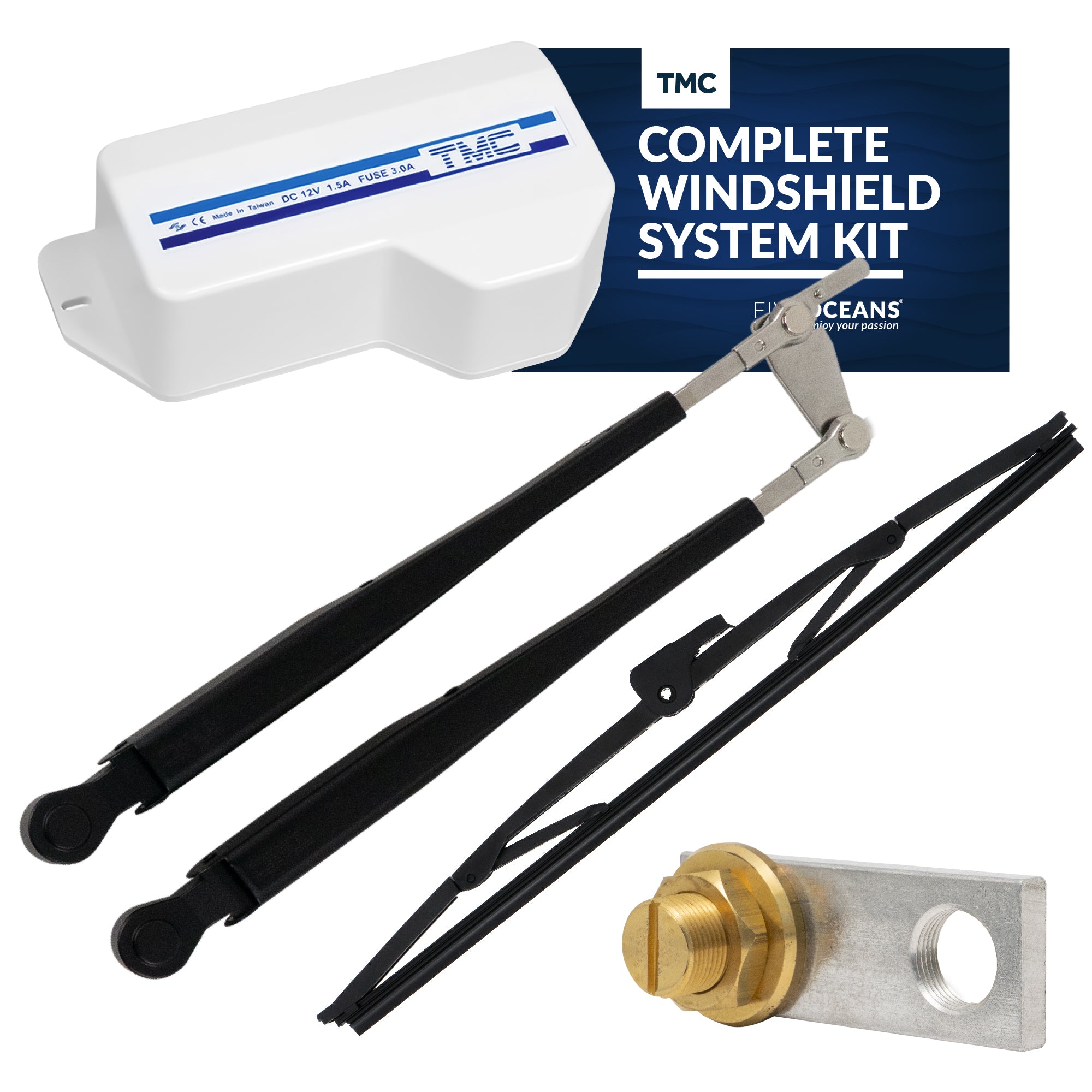 TMC Complete Windshield System Kit  - FO746-C6