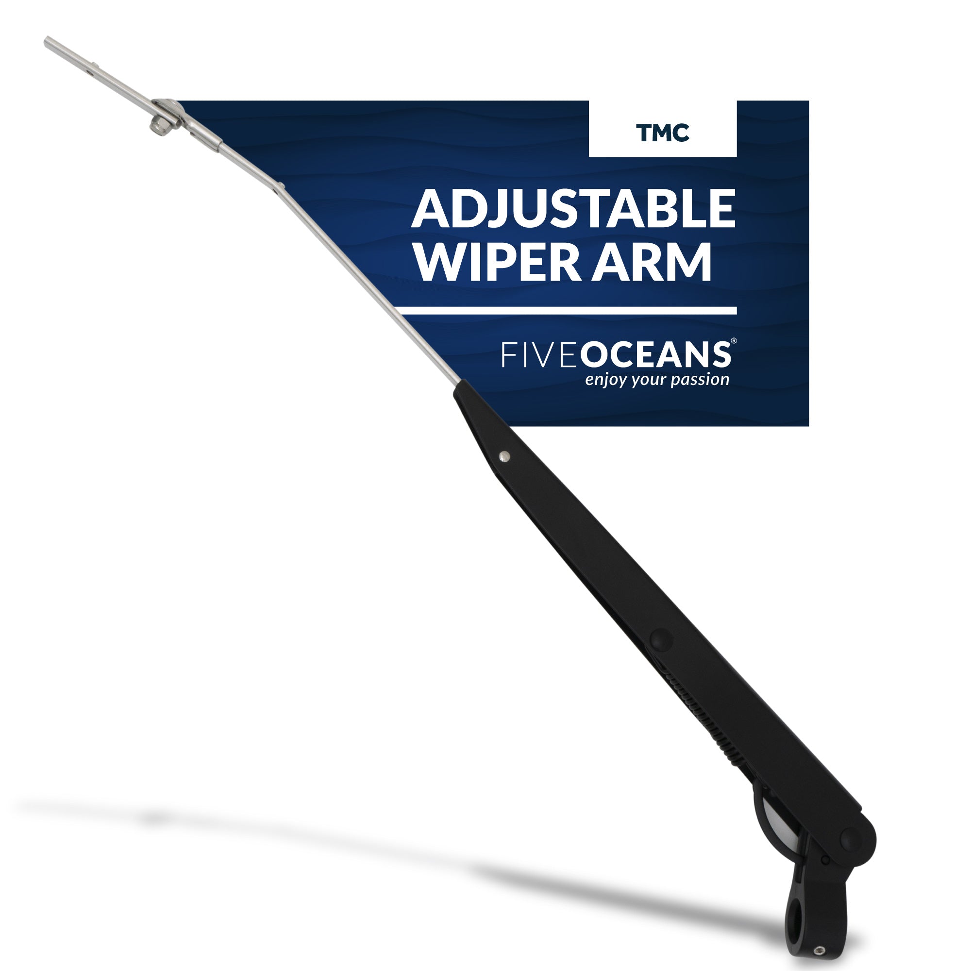 TMC Adjustable Wiper Arm, Stainless Steel - FO749